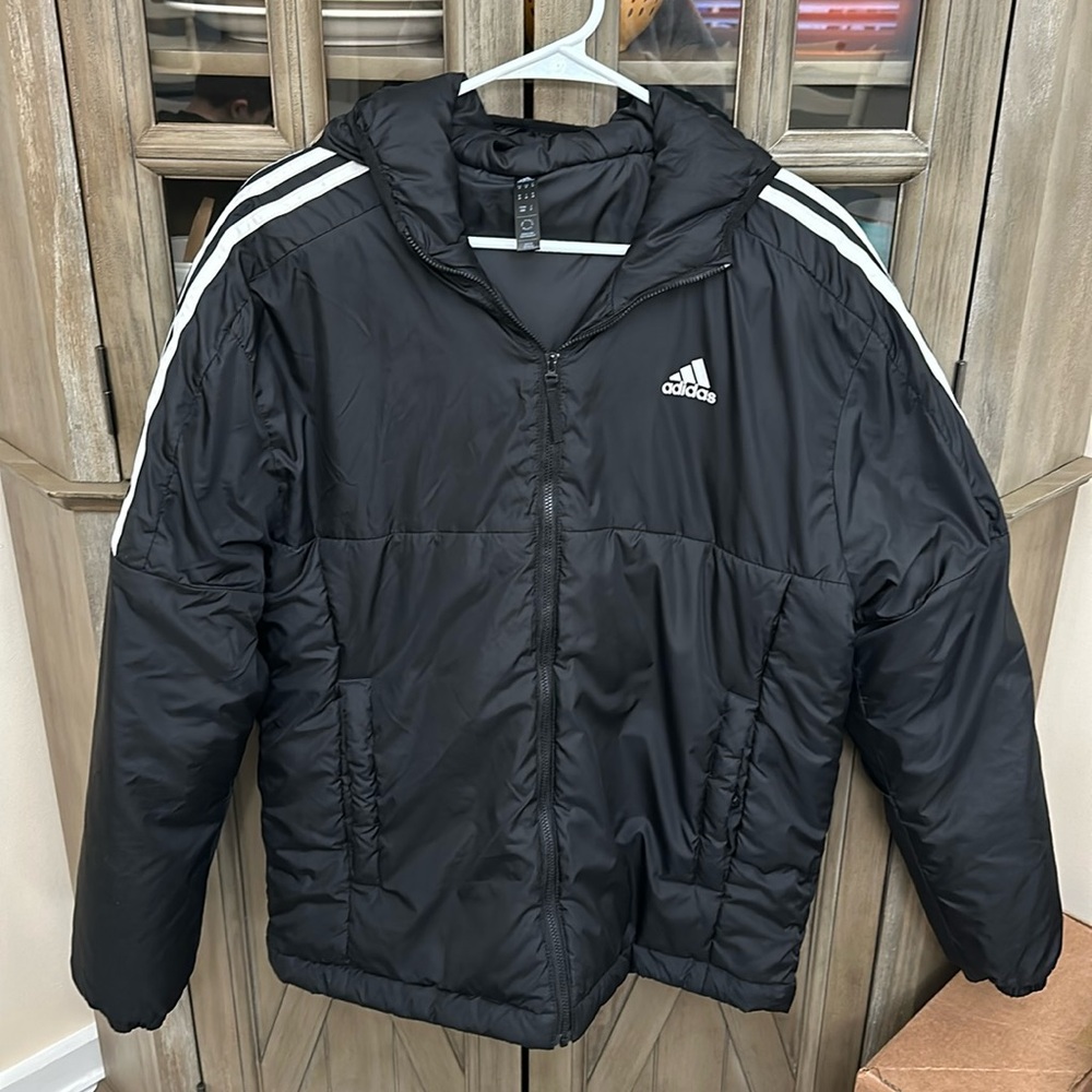 Men’s Adidas lightweight hooded jacket